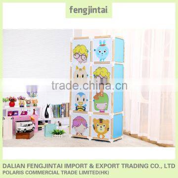 2015 hot sales high quality with glossy lamination half height clothes wooden wardrobe