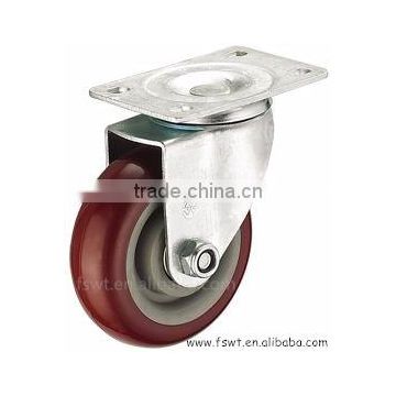 Ball Bearing Medium Duty 150mm PU Swivel Caster Wheels