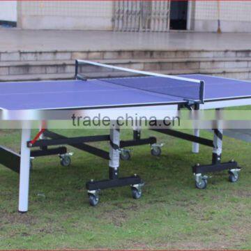 Foldable&movable design 25mm table tennis table