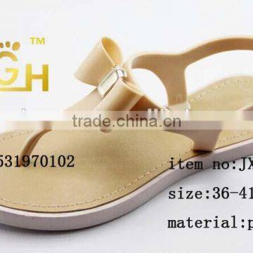 2014 New Design Fashionable Pcu Ladies Sandal