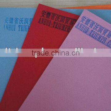 thin thickness colorful eva foam sheet with good quality