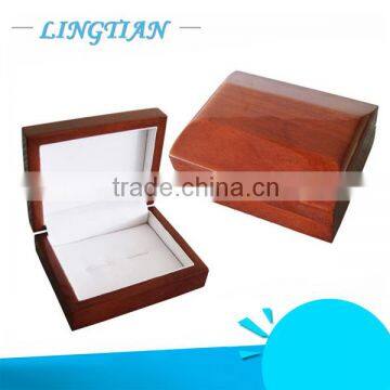 Wholesale high quality luxury Colorful Unique wooden cufflinks boxes