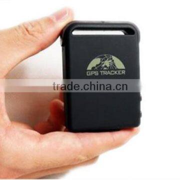 Mini chip GSM GPRS GPS Tracker TK-102B For Car Pet children Realtime Online Tracking TK102B tracker