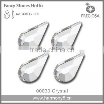 PRECIOSA Fancy Flat Back Stone ,MC Pearshape FB,ART.438 15 110