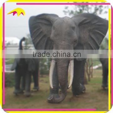 KANO0380 Animatronic Real Size Fake Elephant Model