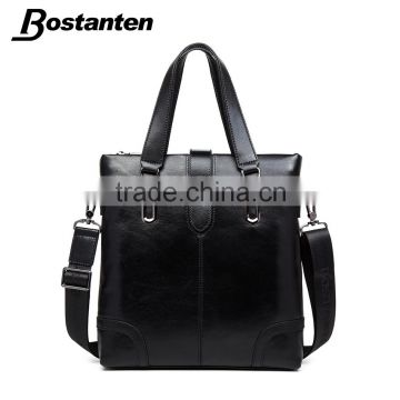 good quality business men leather shoulder bag messenger bag for sale