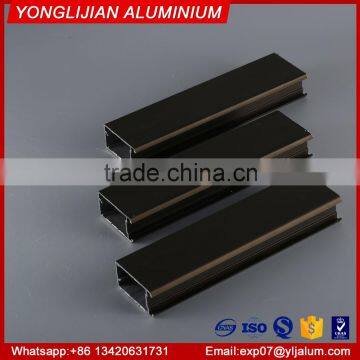 Anodized Bronze Aluminum Square Hollow Tube for Decoration photo-3