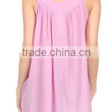 Sequin Embroidered Relaxed Fit Sleeveless V-Neck Top photo-2