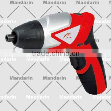 3.6V/4.8V Li-ion battery cordless Screwdriver, mini screwdriver