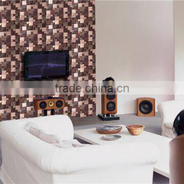 SMP21 Glass Mosaic Flower Patterns Decorative Italian Tile Non Damage Mosaic photo-6