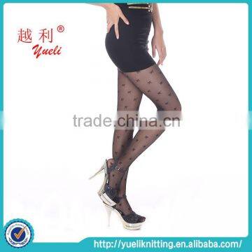 Cheap japanese sexy pantyhose seamless black pattern pantyhose