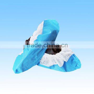 disposable pp plus cpe surgical shoe cover