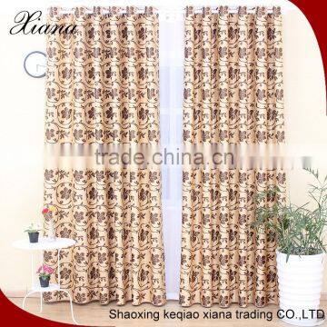 XIANA brand ED5008 affrica market brilliant patten jacquard suede luxury curtain fabric