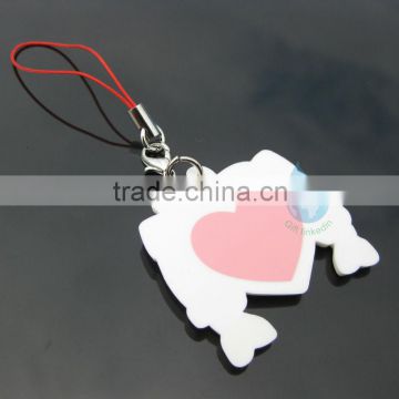 PVC soft rubber keychains