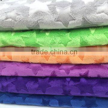 2016 SGS Checked Comfy Polyester Soft Star Short Velboa photo-6