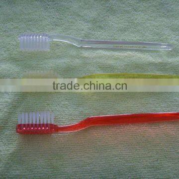 opp bag packing hotel toothbrush set manufacturer in Yangzhou