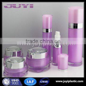 high quality pink color lotion pump bottle