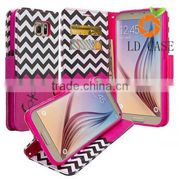 RFID wallet case for samsung galaxy note 7,flip pu leather case with card slot for samsung galaxy note 7