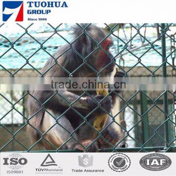 PVC coated chain link fence / (CE,ISO CERTIFICATED) Chain Link fence/ Wire mesh fence