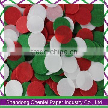 Teal Customized Design Sunflower Tissue Paper Confetti
