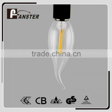 Dimmable led filament Lamp C35T decorative filament lamp 2/4W