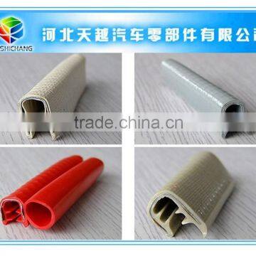 PVC Decorative Edge Steel Clip Rubber u Channel Seal/anti-oxidation Weather Strip photo-2