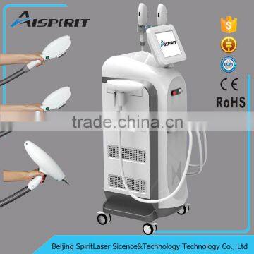SHR/E-light/ ND YAG Laser Multifunctional3in 1 Beauty Instrument With CE Approval photo-5