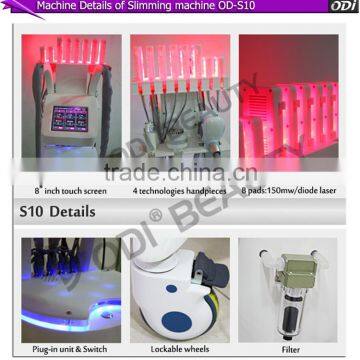 Trending Hot Slimming Machine/650nm Cellulite Reduction Diode Laser And Cavitation Rf Cavitation Weight Loss Machine photo-4
