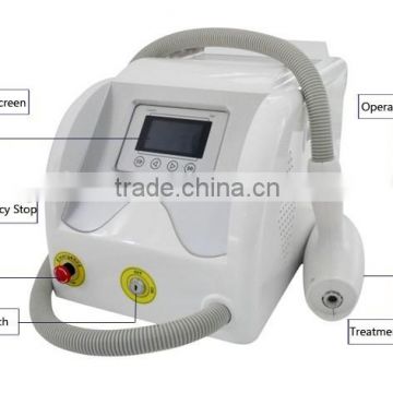 Facial Equipment Medical Q-switch ND YAG Laser Q Switch Laser Tattoo Removal For Skin Therapy Tattoo Removal Laser Machine