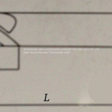 2-flutes Carbide Ball Nose End Mills /tapered Ball Nose End Mills/ball Nose End Mills With Straight Shank (JR132) photo-2