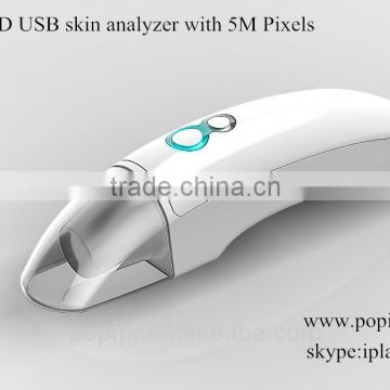 UV 3D Skin Analysis machine supplier 5M pixel support win8