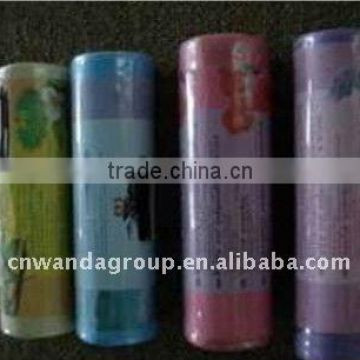 PE plastic bags on roll made in China for exporting