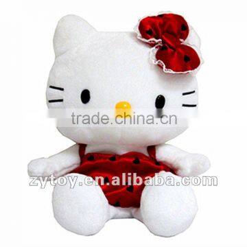 Most marketable super cute plush hello kitty toy in china shenzhen OEM