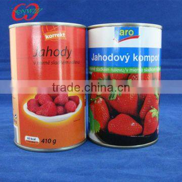 China Syrup fruits manufacturer, Canned strawberry in light syrup