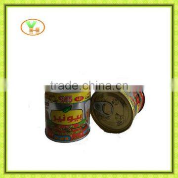 70G-4500G China Hot Sell Canned tomato paste,fresh fruits and vegetables