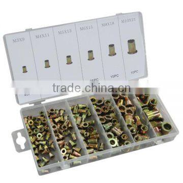 150 Precise Blind Rivet Nut Kit Set