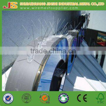 304 stainless uv treatment plastic base bird spike strips /bird control products on alibaba made in china