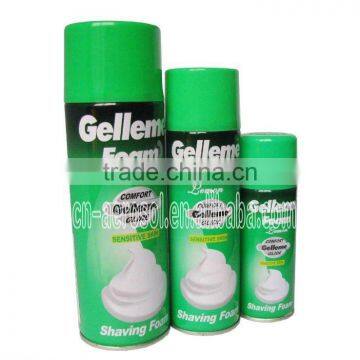 Comfort gellem shaving foam