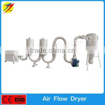 Double Crane high quality airflow dryer machine for making wood pellet,briquette