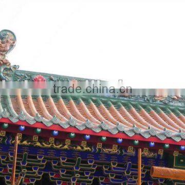 Buddhist temple roofing materials,glazed tiles