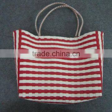 Women plastic bag for shopping/supermarket-100% handmade from Vietnam