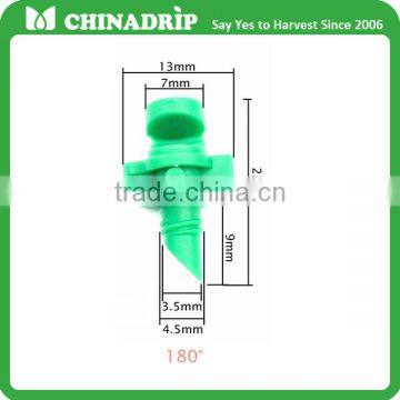 50Pcs Micro 180 Degree Garden Lawn Spray Nozzle Sprinkler Irrigation System