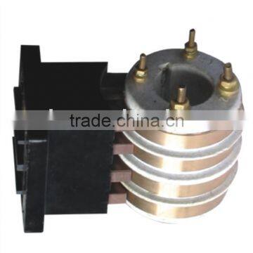 carbon brush holder with slip ring