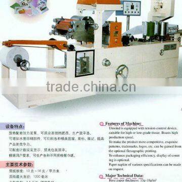 Paper napkin making and folding machine