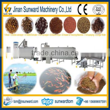 Top Quality Double Screws Fish Feed Make Pellet Mill