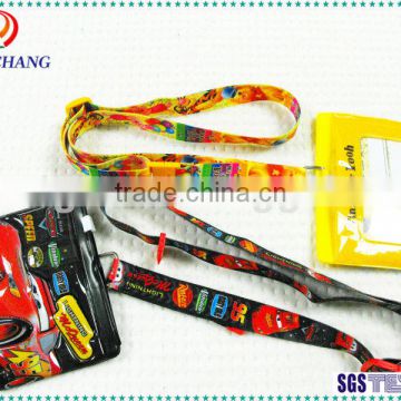 Heat Sealed PVC ID Card Holder,colorful child card holder