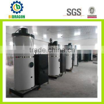 Micro pressure biomass pellet steam burner