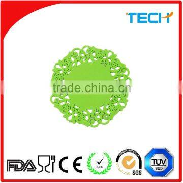 Round Fiberglass Pads Silicone Cup Table Mat photo-4