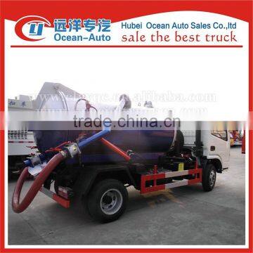 Small Size 4cbm Vacuum Tank Truck Sewage Truck photo-3