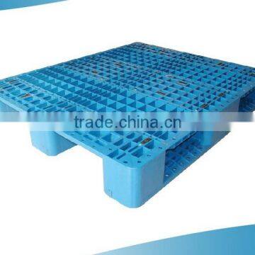 Customize OEM Blow Molding Plastic Pallet Combined With 8 Steel Inside Single Faced Plastic Pallet photo-4